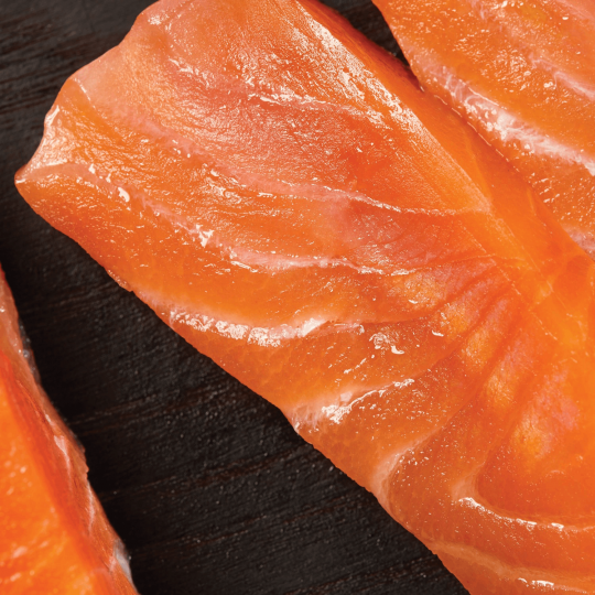 Cuore di filetto di Salmone
