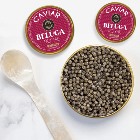caviale Royal Beluga Iraniano 30g caviale Royal Beluga Iraniano 30g